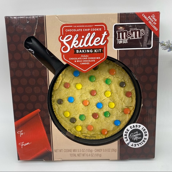 The Modern Gourmet Cast Iron Skillet Cookie Baking Kit large cast iron skillet - Picture 5 of 5